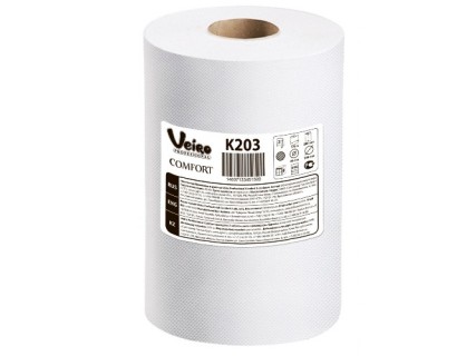 Veiro Professional Comfort полотенца бумажные в рулонах 2 слоя белые 150 метров